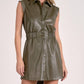 Elan - Vegan Leather Dress