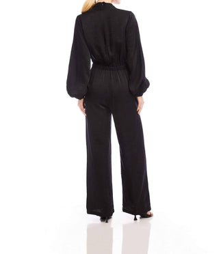Fifteen Twenty - Skyler V-neck Relaxed Jumpsuit