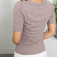 Bobi - Fitted Henley Top