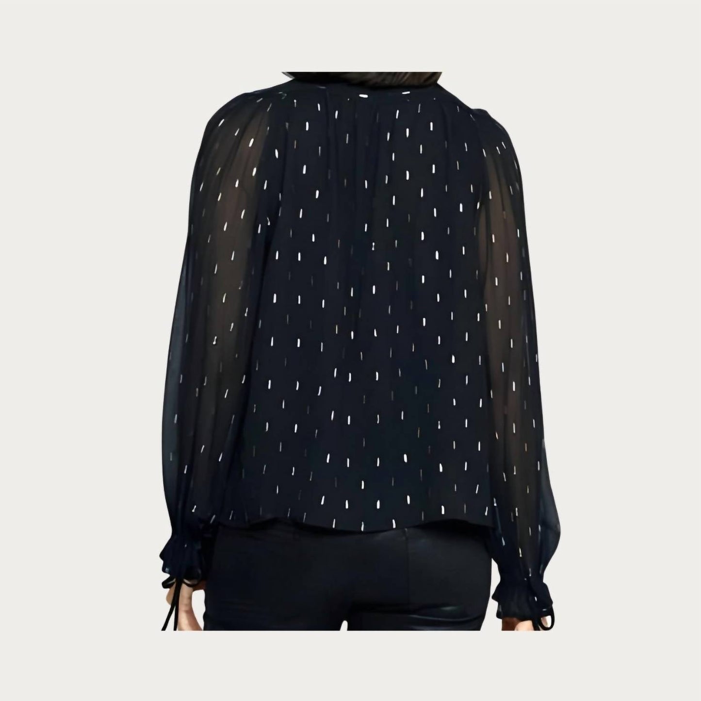 Elliott Lauren - Quicksilver Ruched Blouse