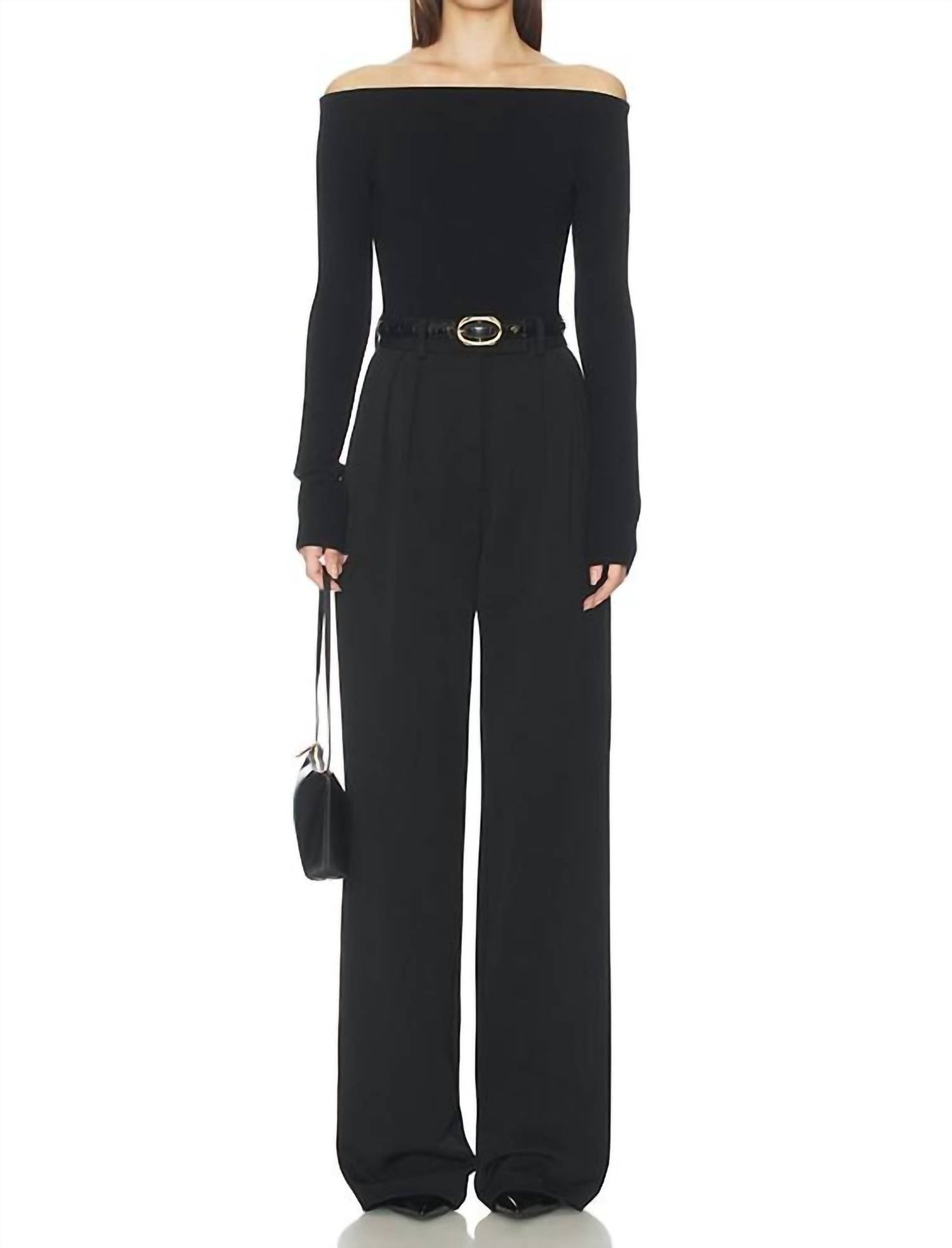 A.L.C. - Jo Long Sleeve Off Shoulder Top