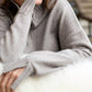 0039 Italy - Nima Mock Neck Wool Blend Sweater