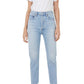Agolde - Riley High Rise Crop Straight Jeans