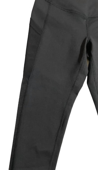 Zella - Women's Crop Yoga Studio Mesh Inset Stretch High Waist Leggings