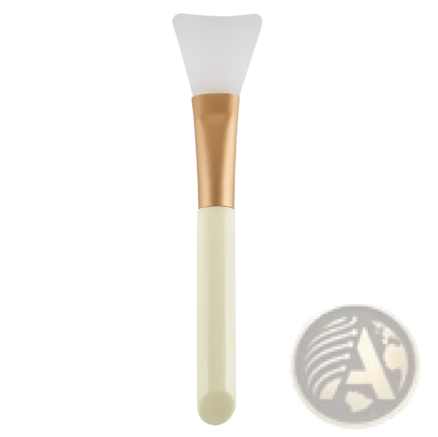 Fan Makeup Brush Set Iridescent Gradient Handle 3pc