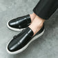 Men's Double Monk Strap Leather Fashion Loafers
