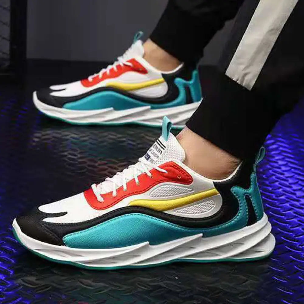 Men Modern Mesh Non Slip Athletic Running Sneakers
