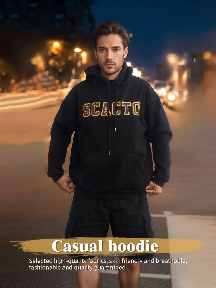 Premium Cotton Unisex Embroidered Streetwear Hoodie