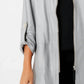 Angel Apparel - Roll Sleeve Zip Jacket