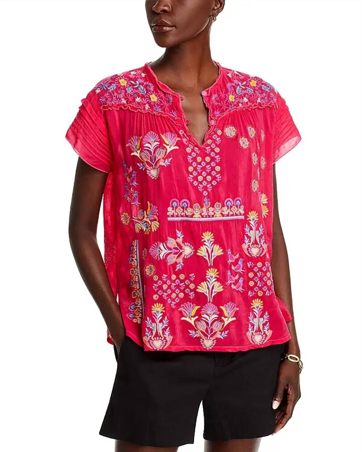 Johnny Was - Lafaret Blouse