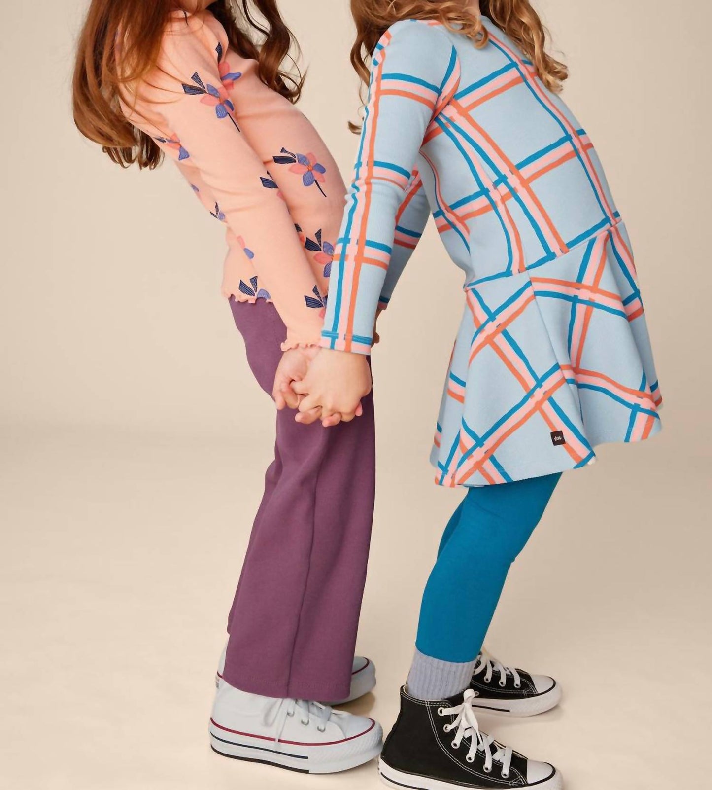 Tea Collection - Ribbed Drop Waist Skater Dress