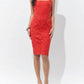 Adelyn Rae - Vonna Embroidered Flower Midi Dress