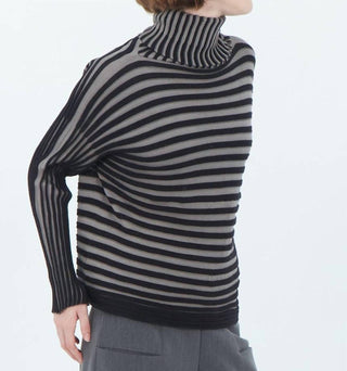 Matthildur - Timo Stripe Turtleneck Sweater