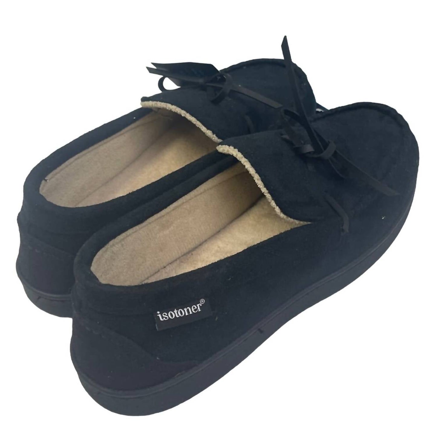 Isotoner - Men's Signature Memory Foam Comfort Moccasin Slippers