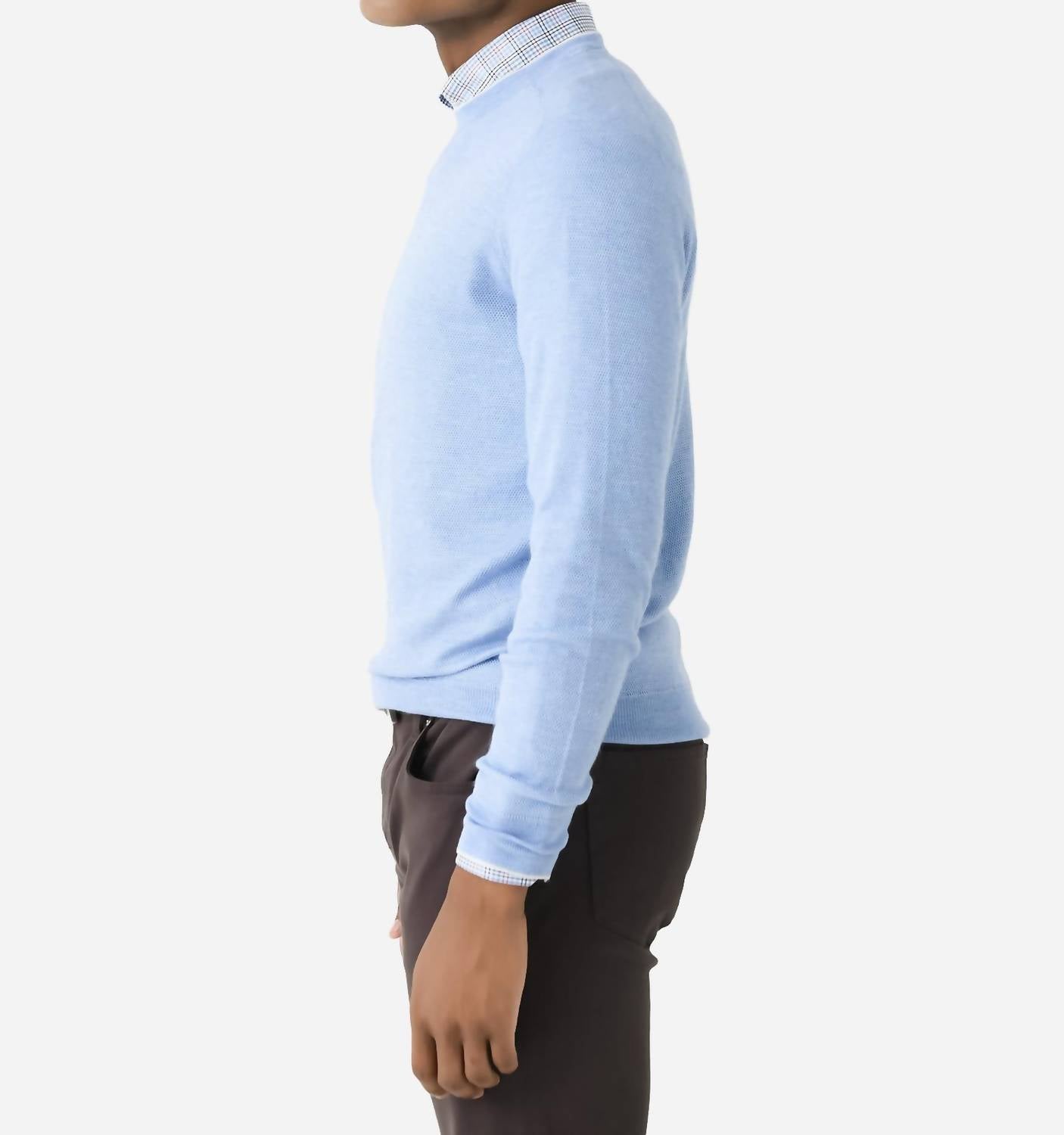Peter Millar - Voyager Cashmere Silk Saddle Shoulder Sweater