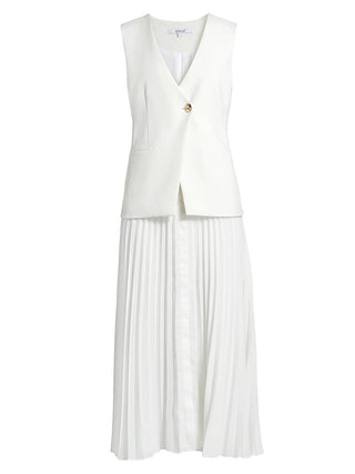 Derek Lam 10 Crosby - Lauren Mixed Media Dress