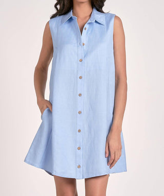 Elan - Margot Button-down Mini Dress