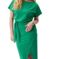Joseph Ribkoff - Belted Wrap Dress