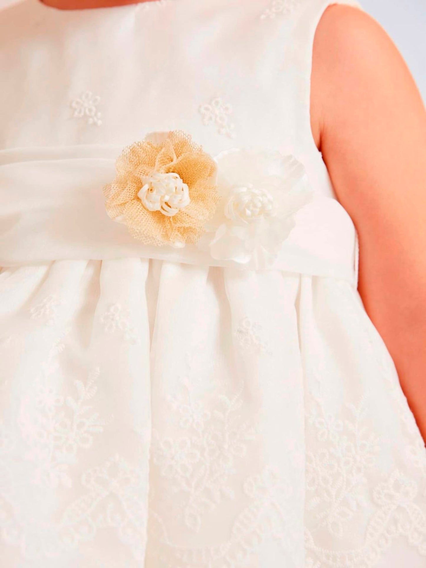 Abel & Lula - Organza Embroidered Occasion Dress