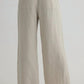 Bella Dahl - Pleated Wide Leg Ankle Pant