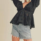 Aemi + Co - Eyelet Cutie Embroidered Top