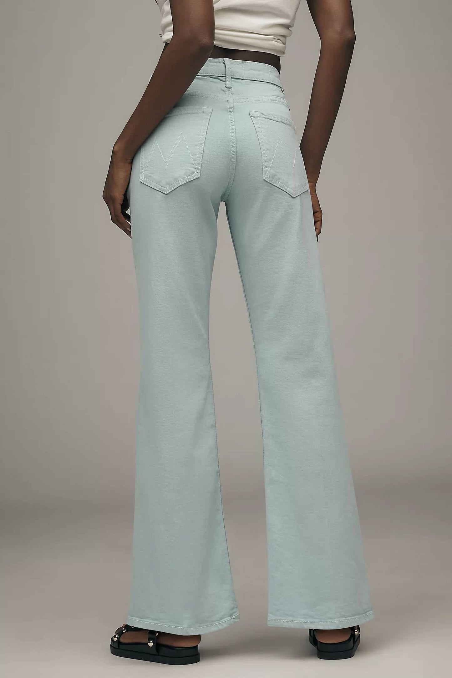 Mother - The Bookie Flood High-rise Bootcut Jeans