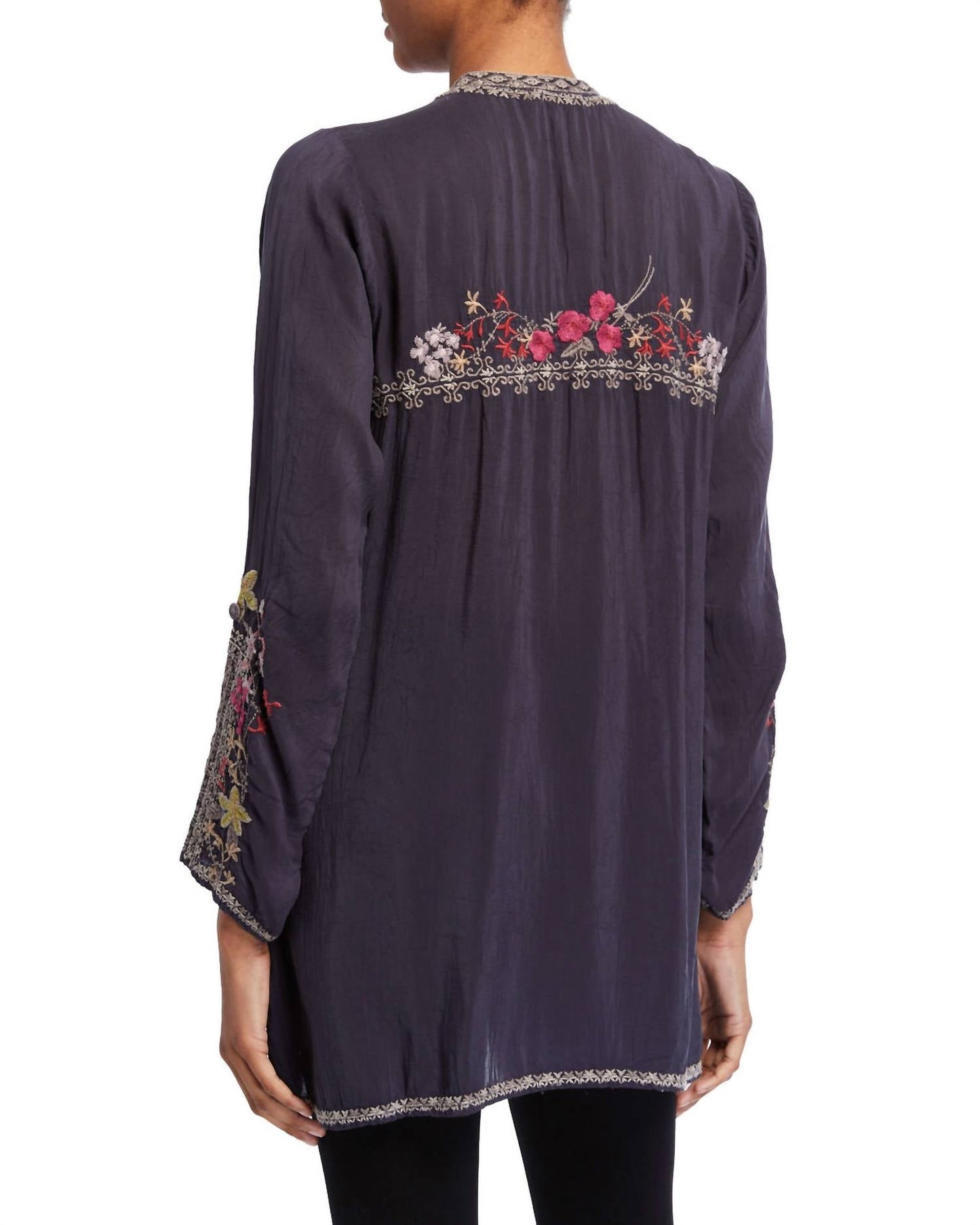 Johnny Was - LILIANNA LOOSE FIT EMBROIDERED TUNIC