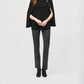Joseph Ribkoff - Heavy Knit Houndstooth Print Pull On Pant