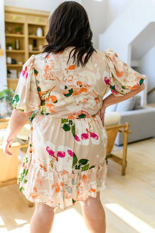 Entro - Delightful Surprise Floral Dress