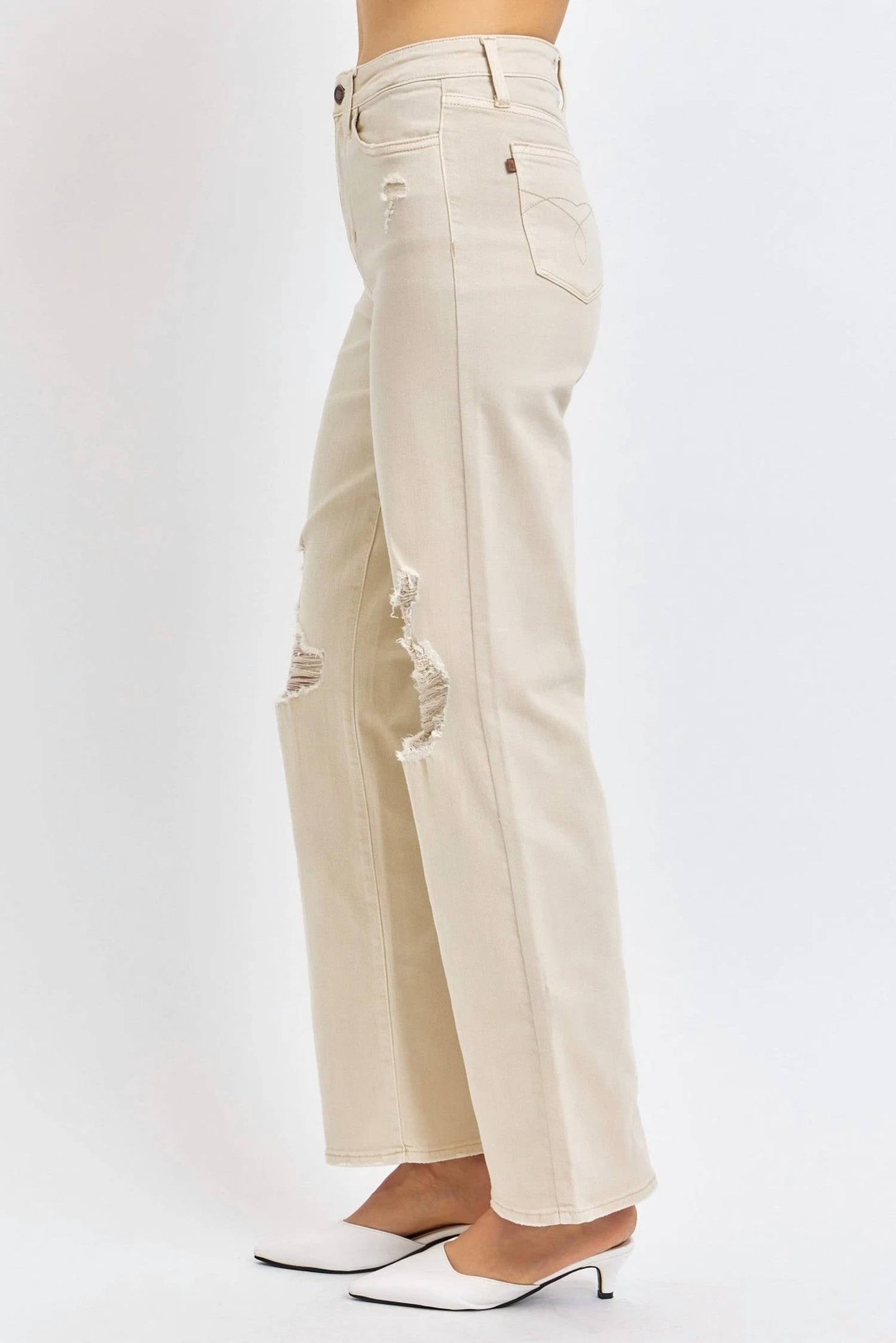 Judy Blue - High Waist Garment Dyed Jeans