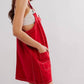 Free People - Overall Smock Mini Dress
