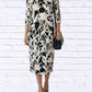 Diva Usa - Floral Knit Midi Dress