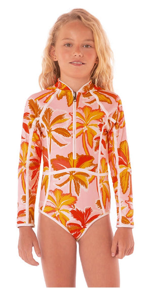 Maaji - Kids Pink Palms Moorea One Piece