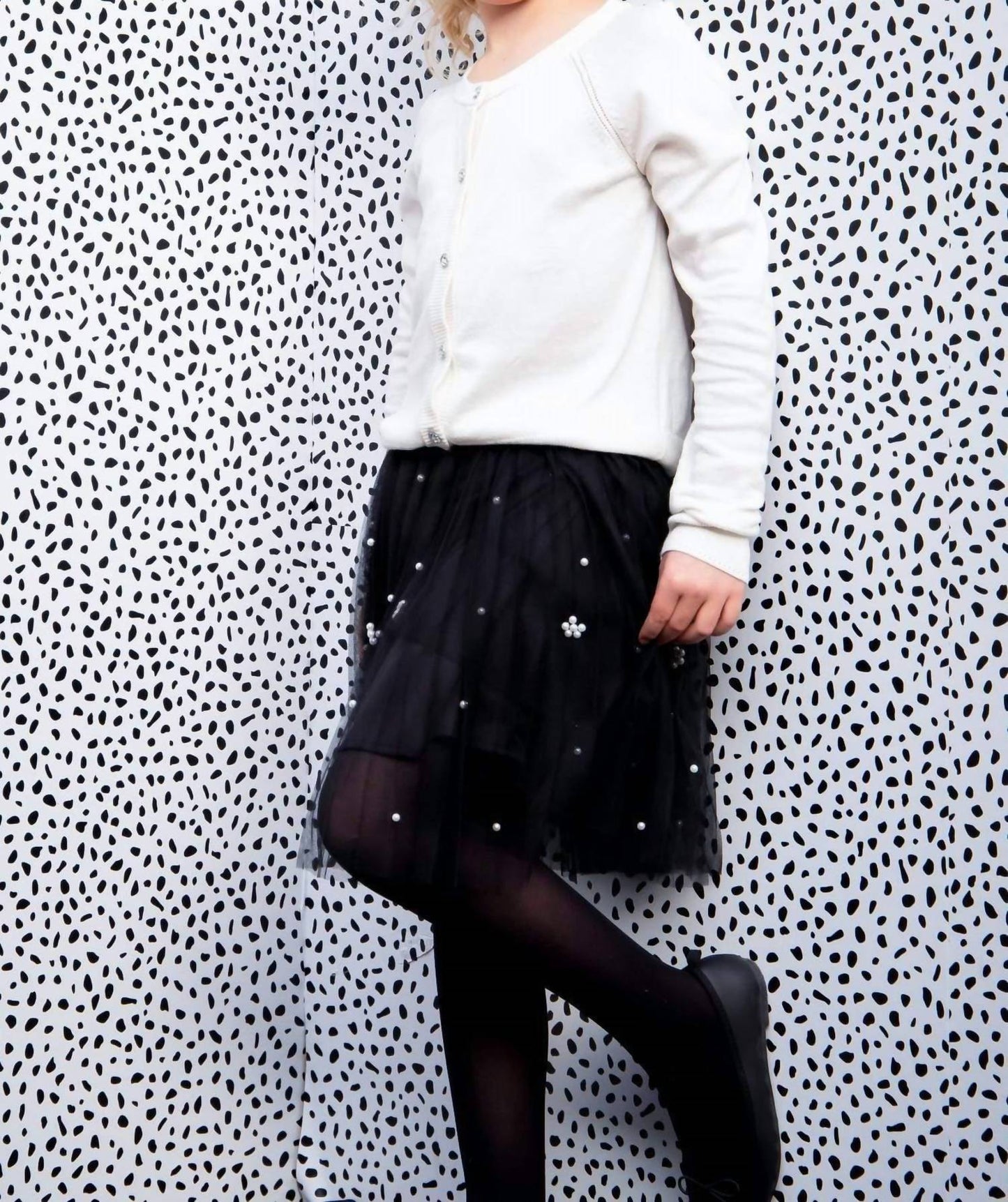 Eva Franco - Girl's Isla Tulle Pleated Skirt