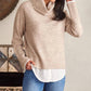 Karen Kane - Layered Turtleneck Sweater