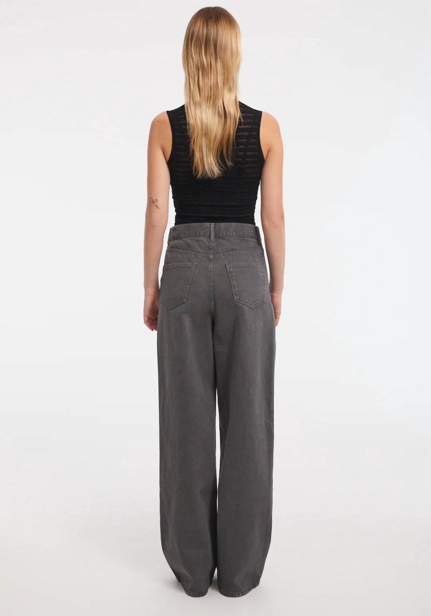 Aeron - Semi Sheer Mockneck Top