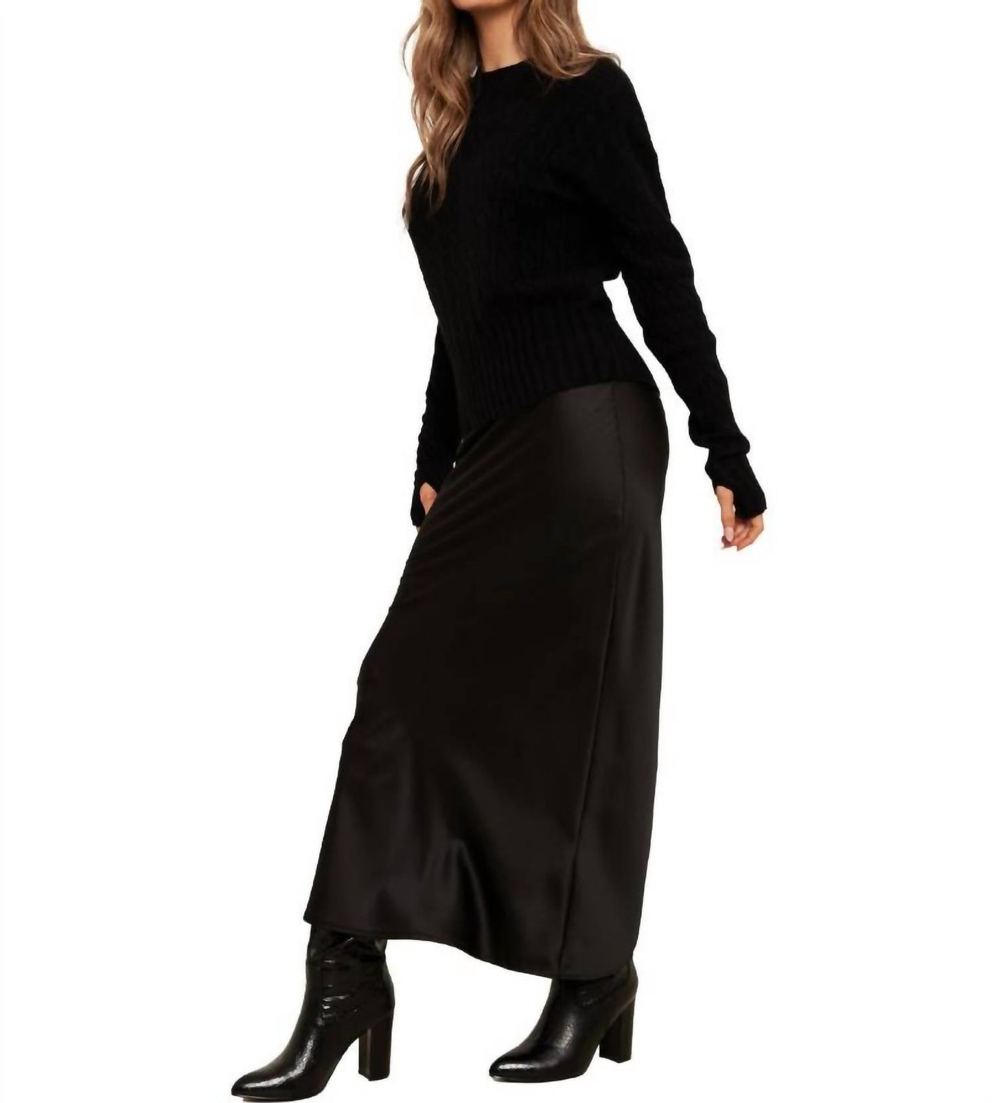 Brodie Cashmere - Cathy Cable Crew Tee