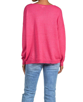 Elan - V-Neck "LOVE" Sweater