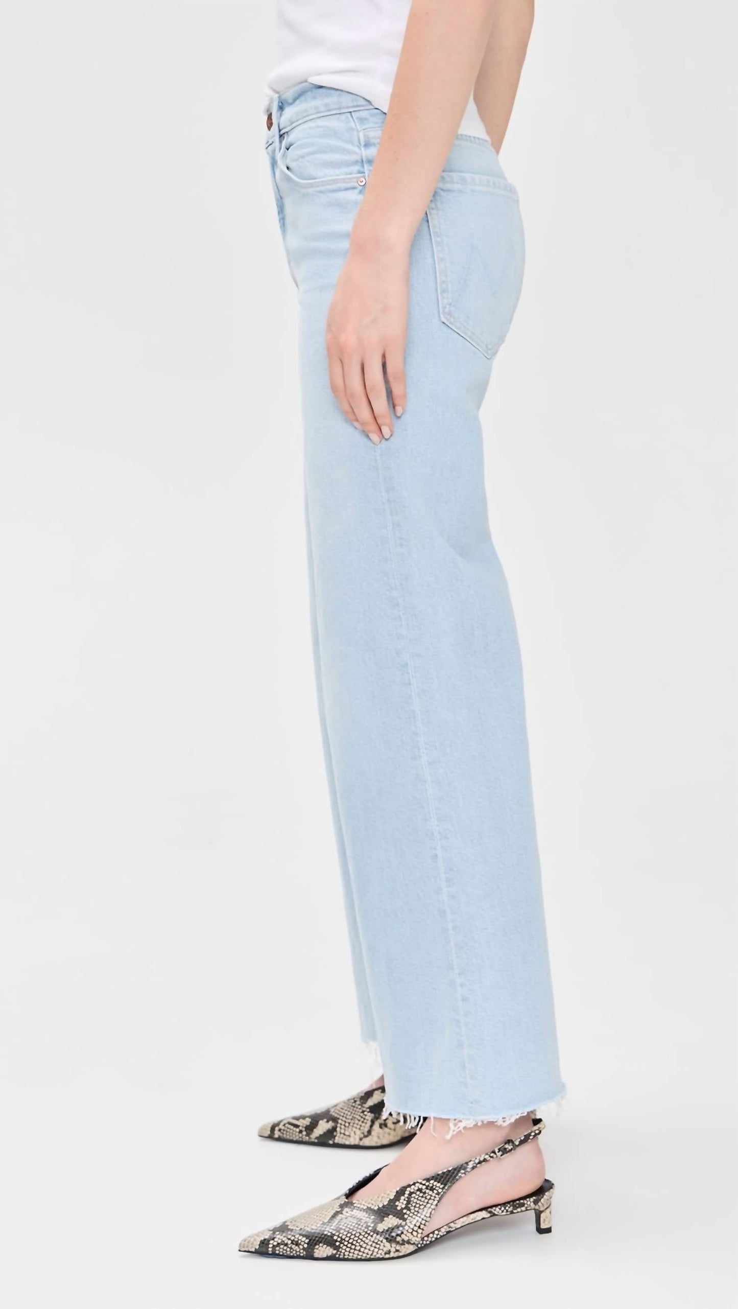 Mother - Twister Ankle Fray Jeans