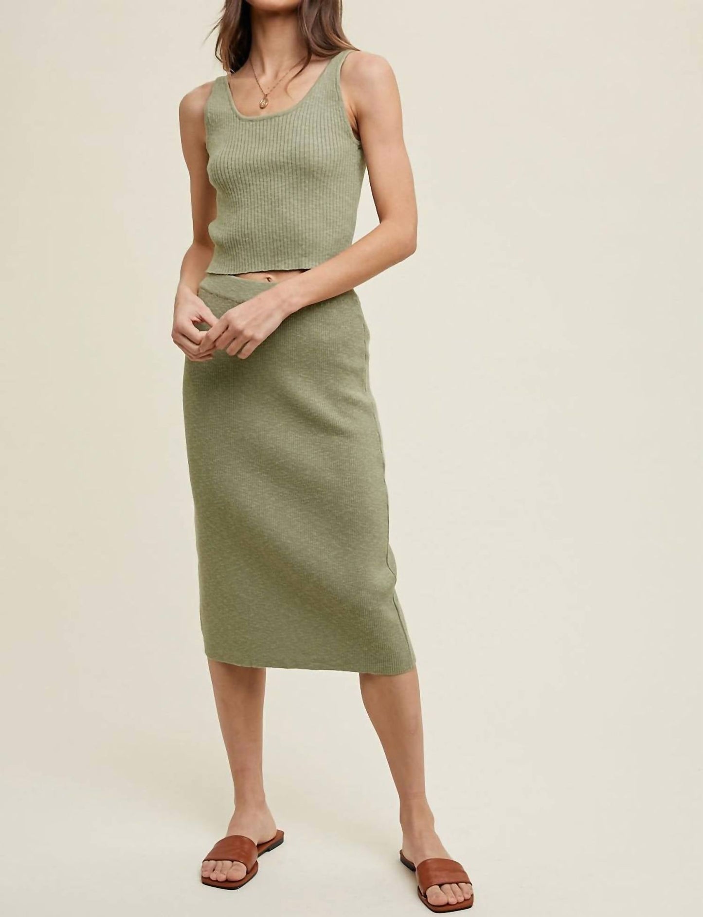 Wishlist - Sweater Skirt Set