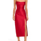 Amanda Uprichard - Ivy Strapless Midi Dress