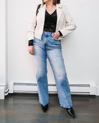 Pistola - Cassie Super High Rise Straight Jeans