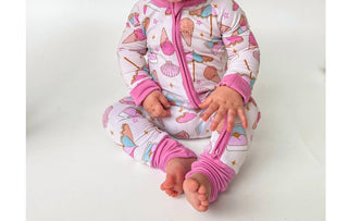 Jensen’S Jammies - Shell Be Dreamin' Zippy Romper