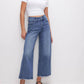 Good American - Good Waist Cropped Palazzo Jeans