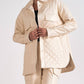 Elan - Faux Leather Quilted Jacket