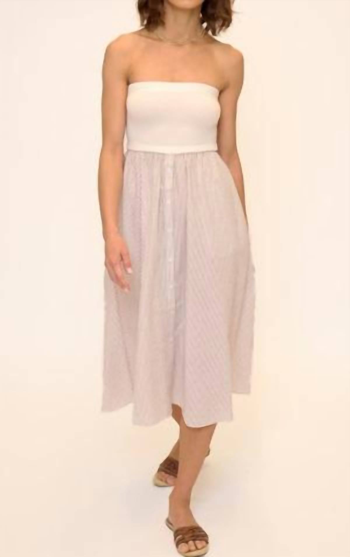 Central Park West - Alina Button Up Dress