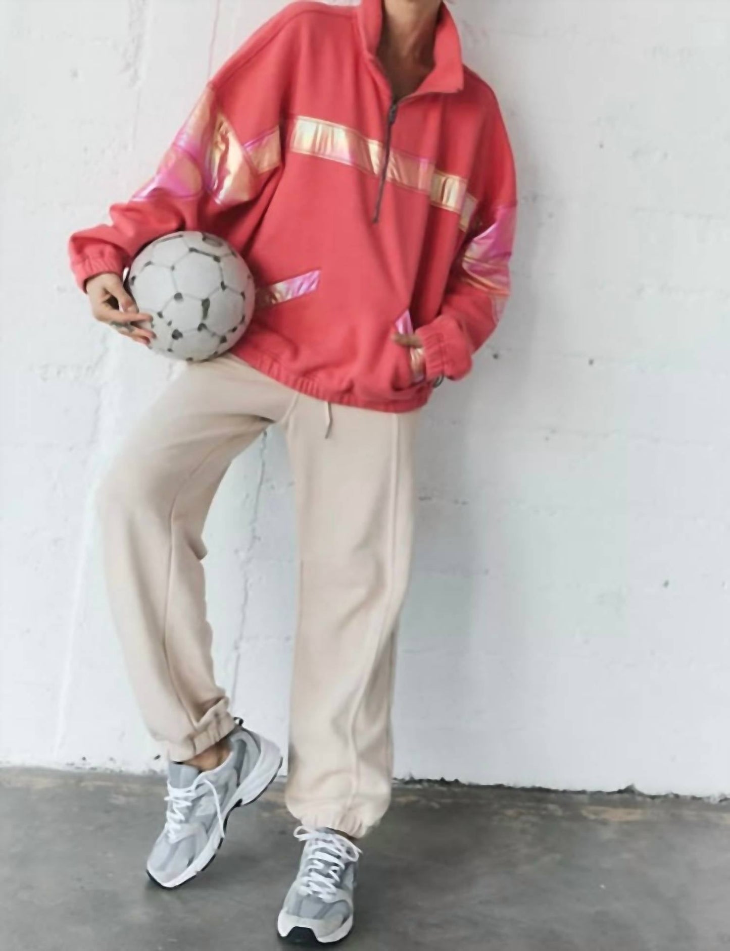 Free People - Away We Go Half Zip Jacket