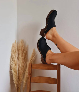 Sandgrens - Women's Athens Studded Clog Mule