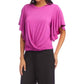 Karen Kane - Flutter Sleeve Drape Front Top