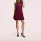 Sam Edelman - Side Pleated Mini Dress